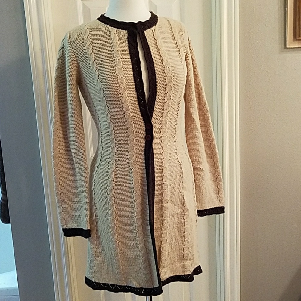 Fitted BCBG Long Sweater